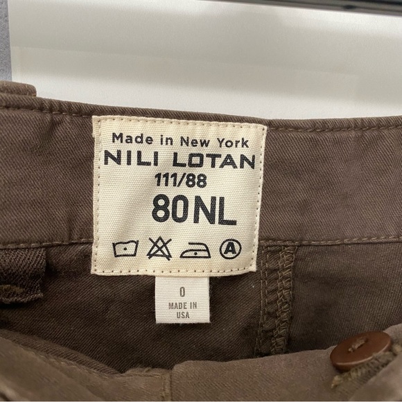 New! Nili Lotan CROPPED MILITARY PANT - Picture 10 of 10